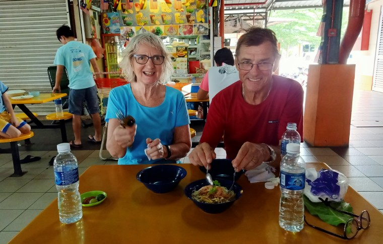 Things to do in Kuching: Food you don't taste touring your own such as kolok mee or Sarawak laksa